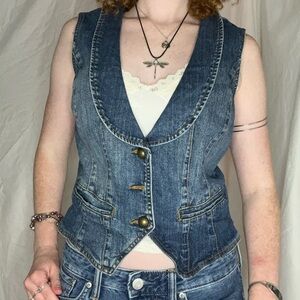 Women's Denim Vest